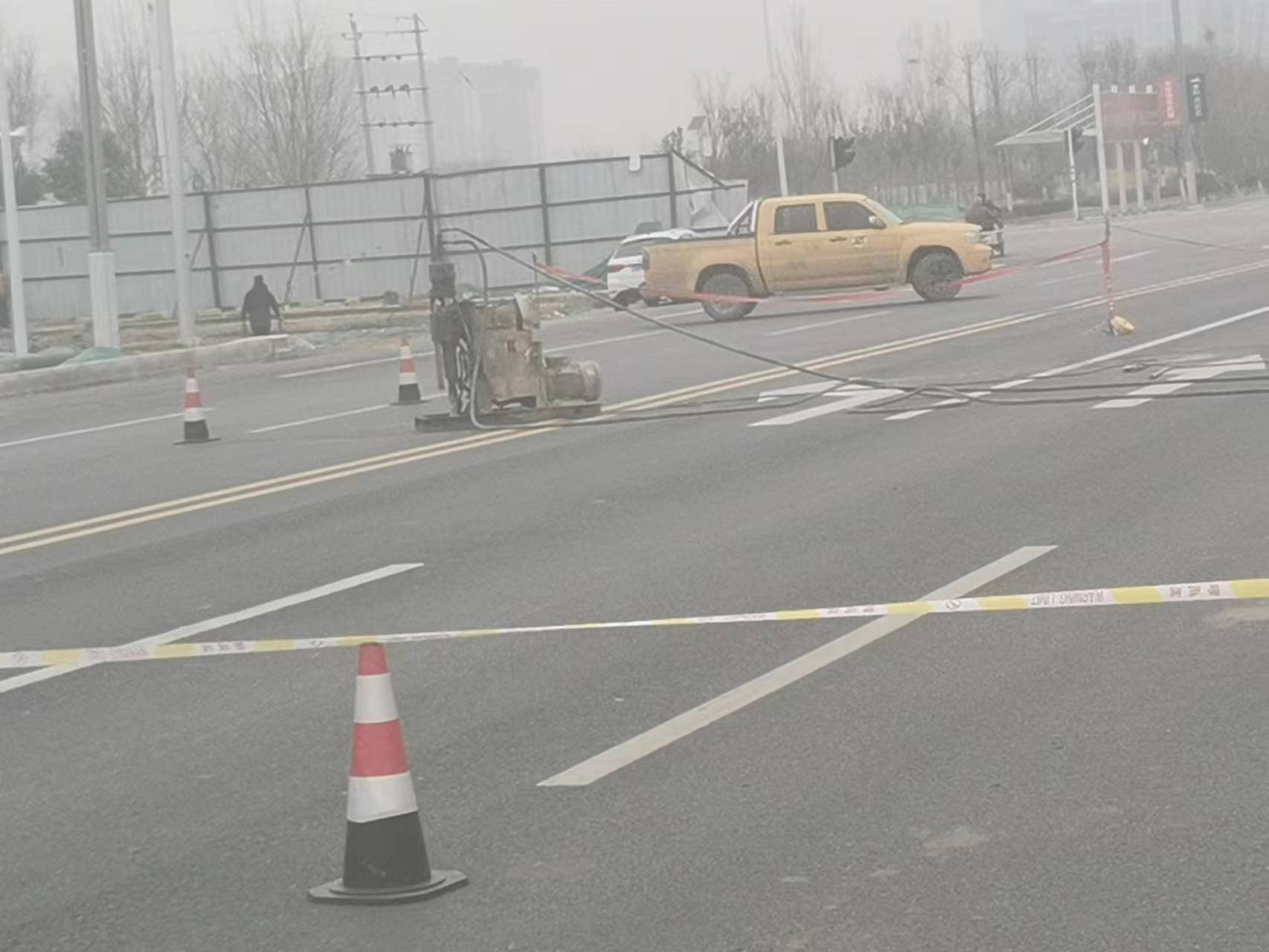 江都公路路基沉陷注浆
